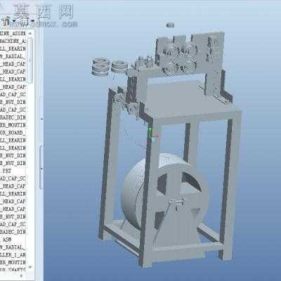 自动振铃密钥 3D模型