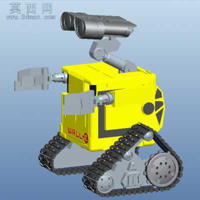 机电一体化系统设计课程“瓦力机器人” 3D模型