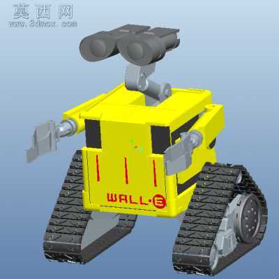 机电一体化系统设计课程“瓦力机器人” 3D模型
