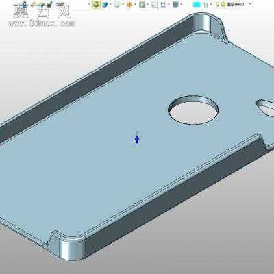 iphone5手机支架 3D模型中望3D设计,Z3