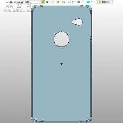 iphone5手机支架 3D模型中望3D设计,Z3