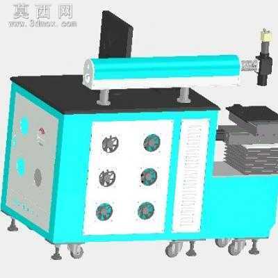 二维自动焊接机 3D模型