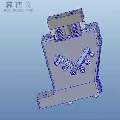 V型刀具 3D模型