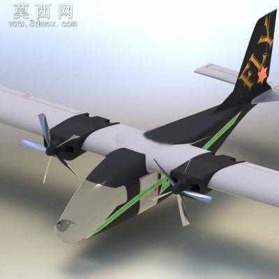 P8侦探机 3D模型