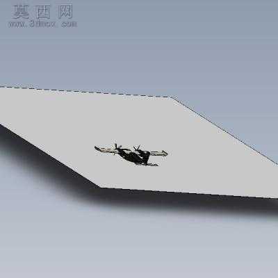 P8侦探机 3D模型