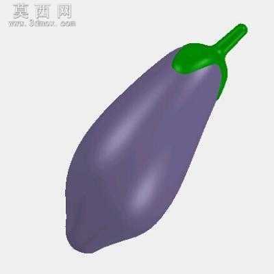 茄子逆向工程 3D模型