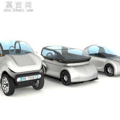 CRK电动车 3D模型