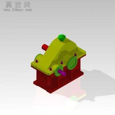 减速器 3D模型