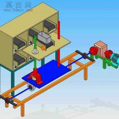 自动存储和检索系统 3D模型
