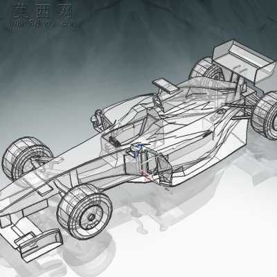 F1赛车 3D模型