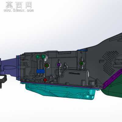变速箱总成 3D模型