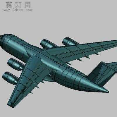 C17运输机 3D模型,3DM