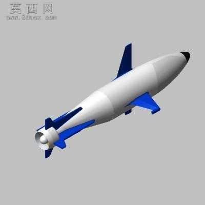 飞鱼潜水艇 3D模型