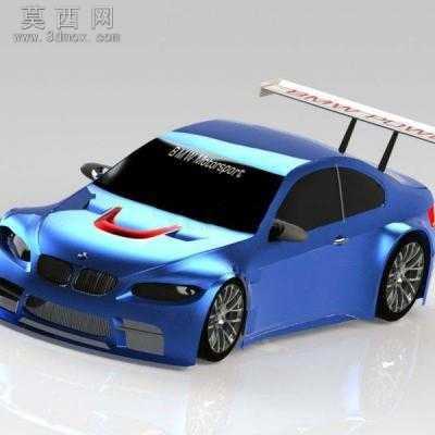 宝马BMW M3 GTR赛车 3D模型