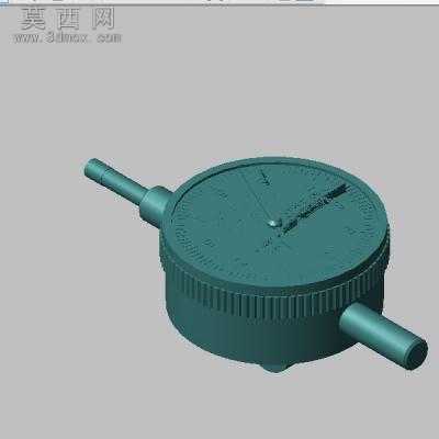 三丰带表卡尺 3D模型