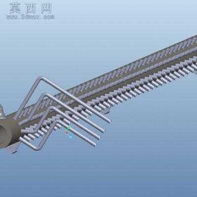 出口联箱 3D模型