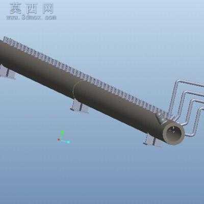出口联箱 3D模型
