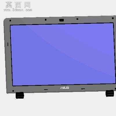 华硕笔记本 3D模型