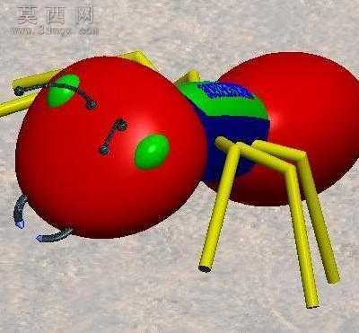 蚂蚁3D模型 3D模型