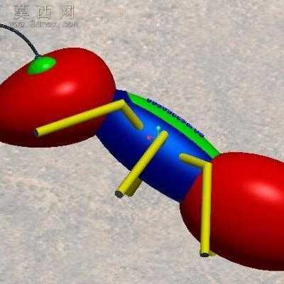 蚂蚁3D模型 3D模型