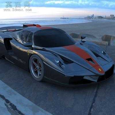 法拉利FXX跑车 3D模型