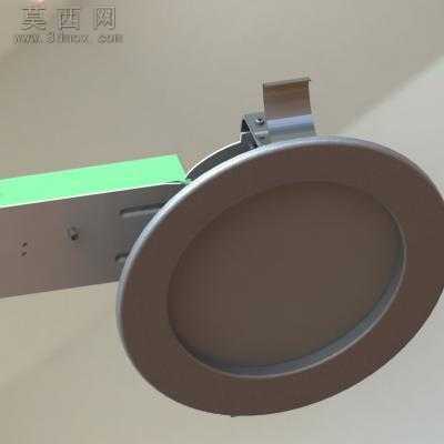 LEDǶ��ʽͲ�ƺ�������� 3Dģ��
