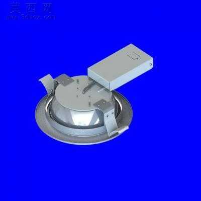 LEDǶ��ʽͲ�ƺ�������� 3Dģ��