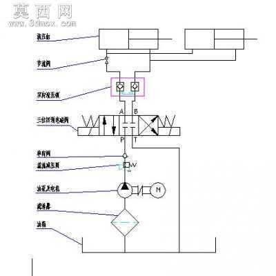 ������Һѹԭ��ͼ CAD