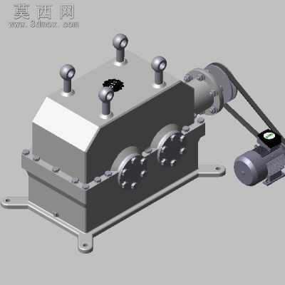 齿轮箱 3D模型