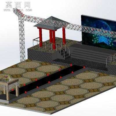 �ݳ���̨ 3Dģ��