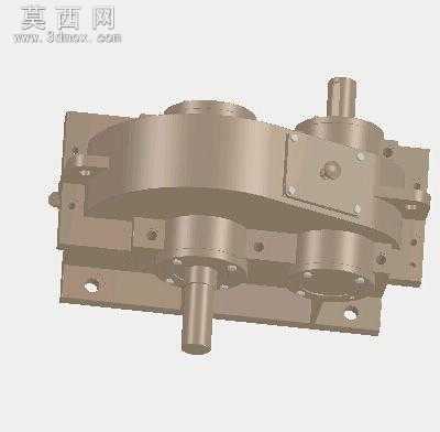 齿轮减速机 3D模型