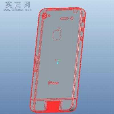 iphone 4��ģ�� 3Dģ��