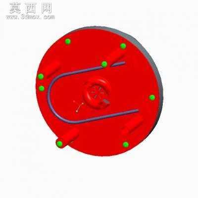 灭蚊器creo源 3D模型