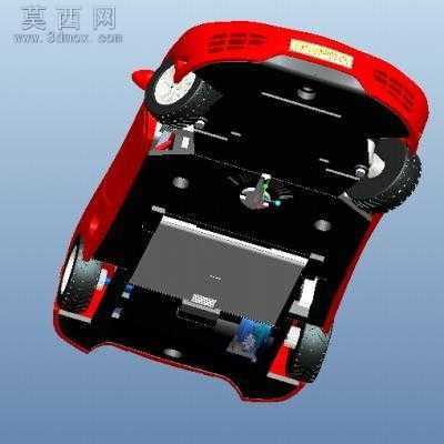宝马跑车 3D模型
