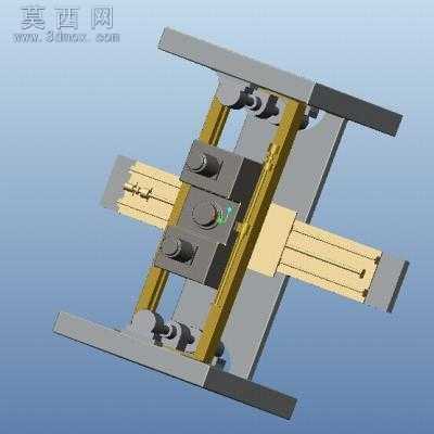 摩擦焊接机 3D模型