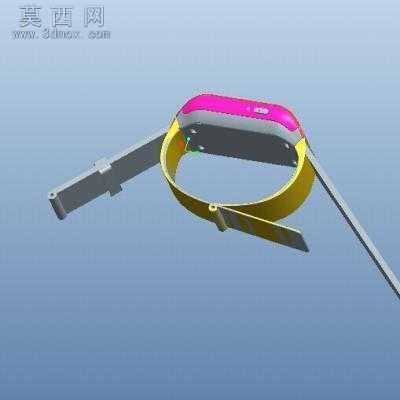 手表手机 3D模型
