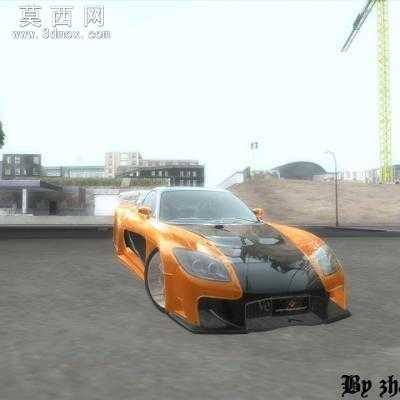 RX7�ܳ�ģ�� 3Dģ��
