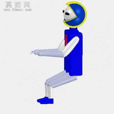 简单的机器人 3D模型