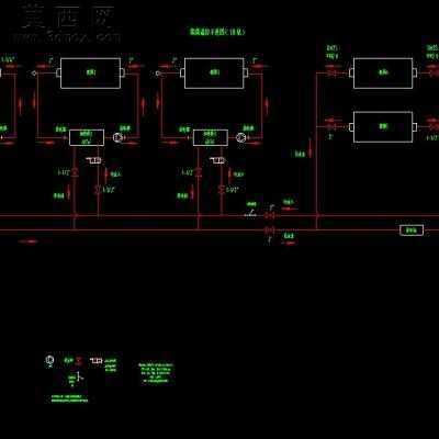 模温机工作原理图 CAD图纸AutoCAD.Electrical设计,