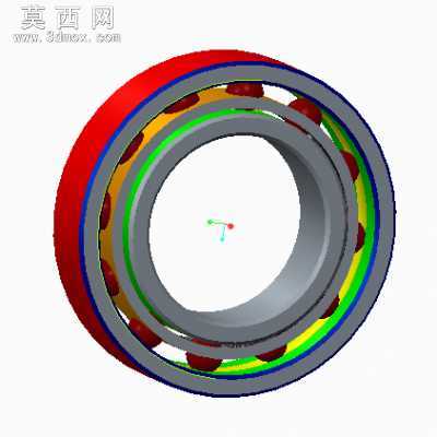 实例轴承座 3D模型