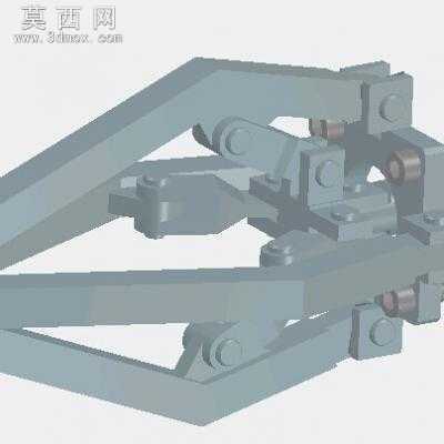 气动爪 3D模型