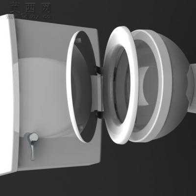 马桶 3D模型