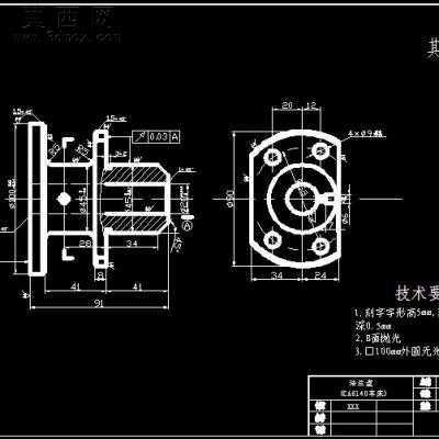 CA6140���������̿γ���Ƽӹ�4-��9�׼о� CADͼֽAutoCAD.Mechanical��ƣ�