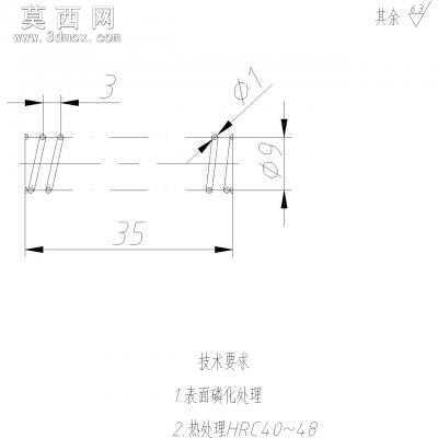 铰链落料冲孔复合模具设计 CAD图纸
