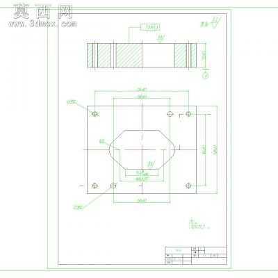垫片2冷冲模设计 CAD图纸