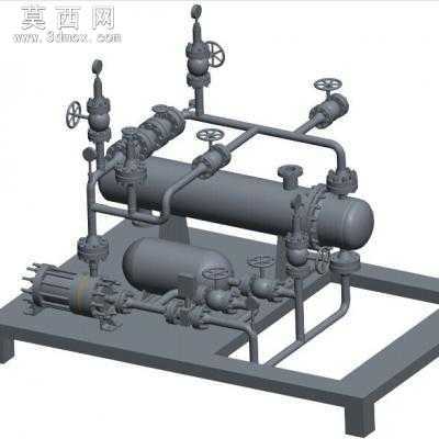 ���ٽ�CO2ѹ��ʵ��̨ 3Dģ��