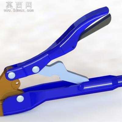 大力钳 3D模型