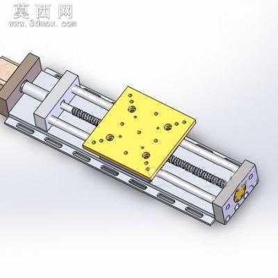 平移台 3D模型