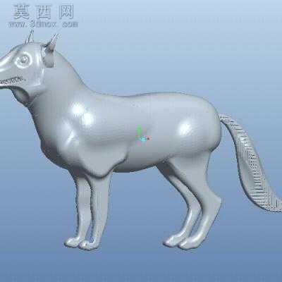 狼 3D模型