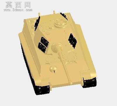 虎式坦克 3D模型